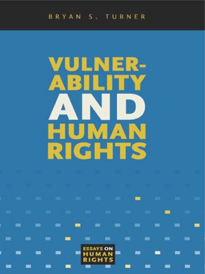 cover image of Vulnerability and Human Rights